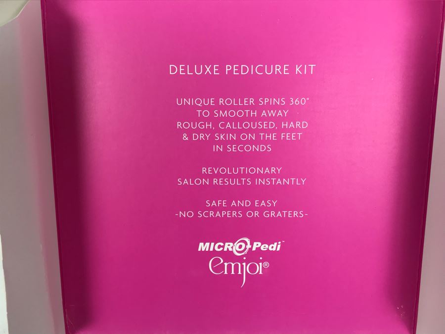 New Deluxe Pedicure Kit Micro-Pedi Emjoi And New Micro-Pedi [Photo 4]