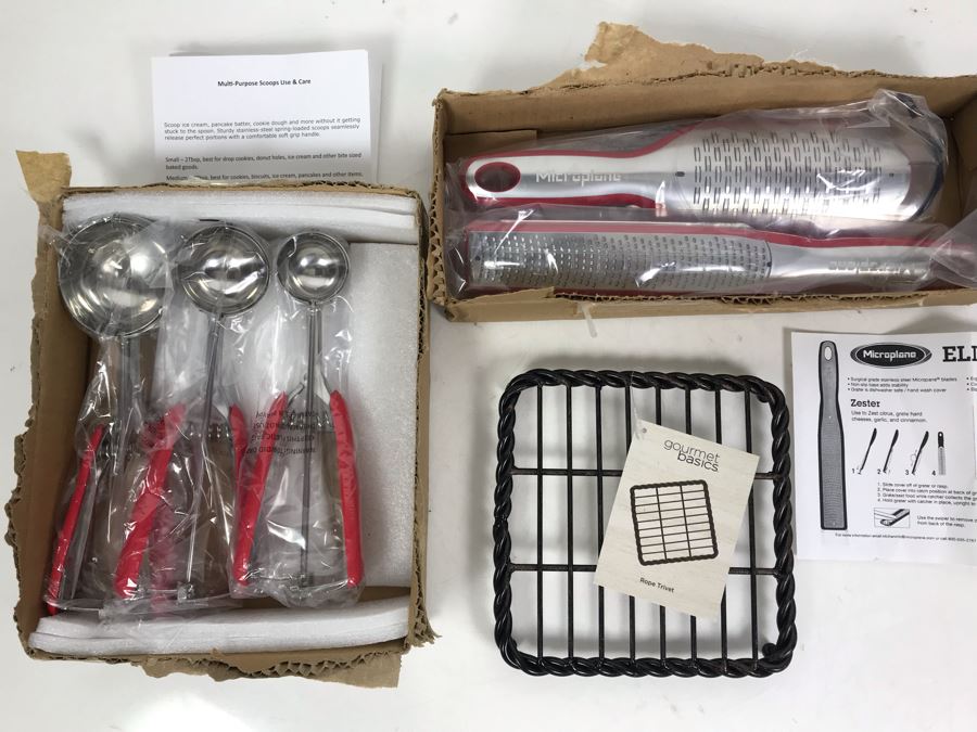 New Rope Trivet, Microplane Elite Series And Multi-Purpose Scoops [Photo 2]