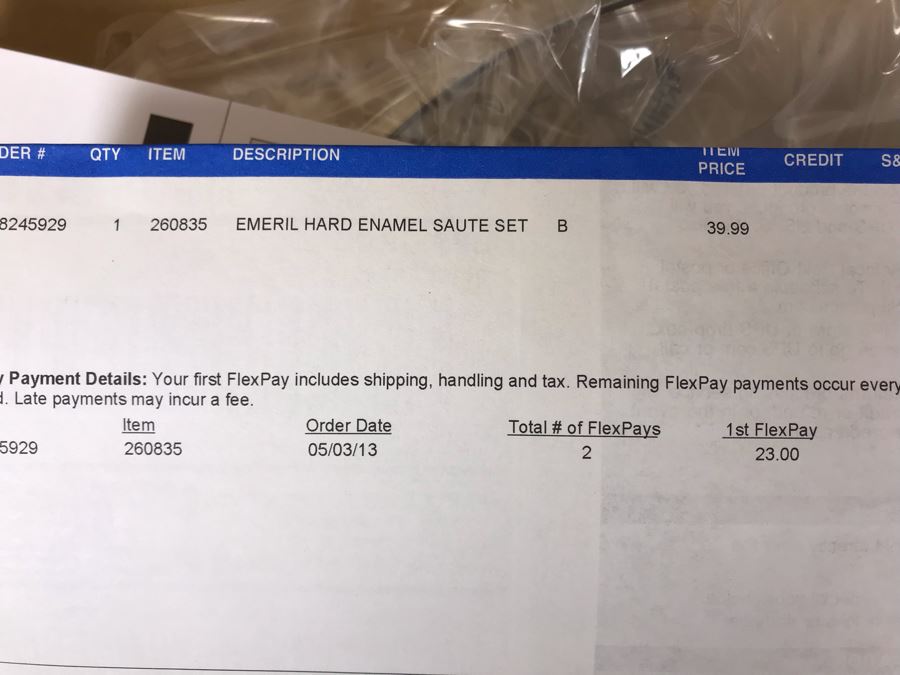 New Emeril Hard Enamel Saute Set [Photo 4]