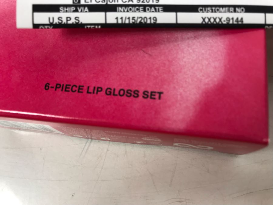 New Josie Maran Argan Hydrating 6-Piece Lip Gloss Set Purchased 11/2019 [Photo 5]