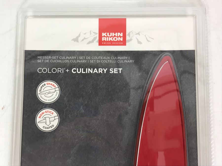 New Kuhn Rikon Colori Culinary Knife Set [Photo 2]
