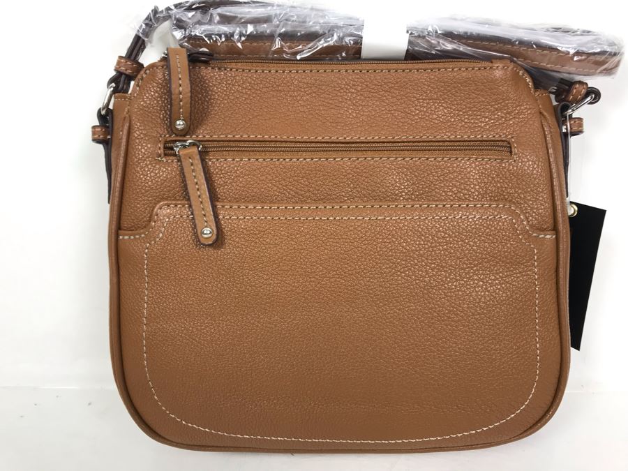 New Tignanello Leather Handbag In Brown [Photo 4]