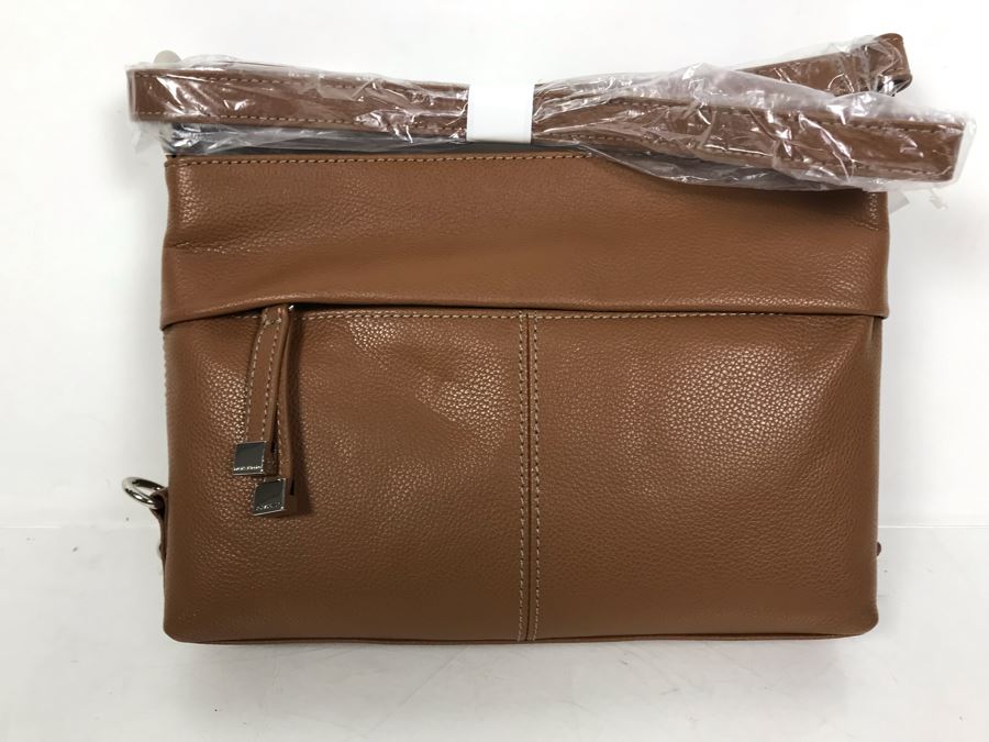 New Tignanello Leather Handbag In Brown [Photo 4]