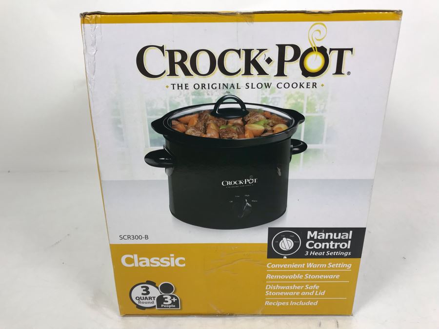 New Classic Crock-Pot Original Slow Cooker SCR300-B [Photo 2]