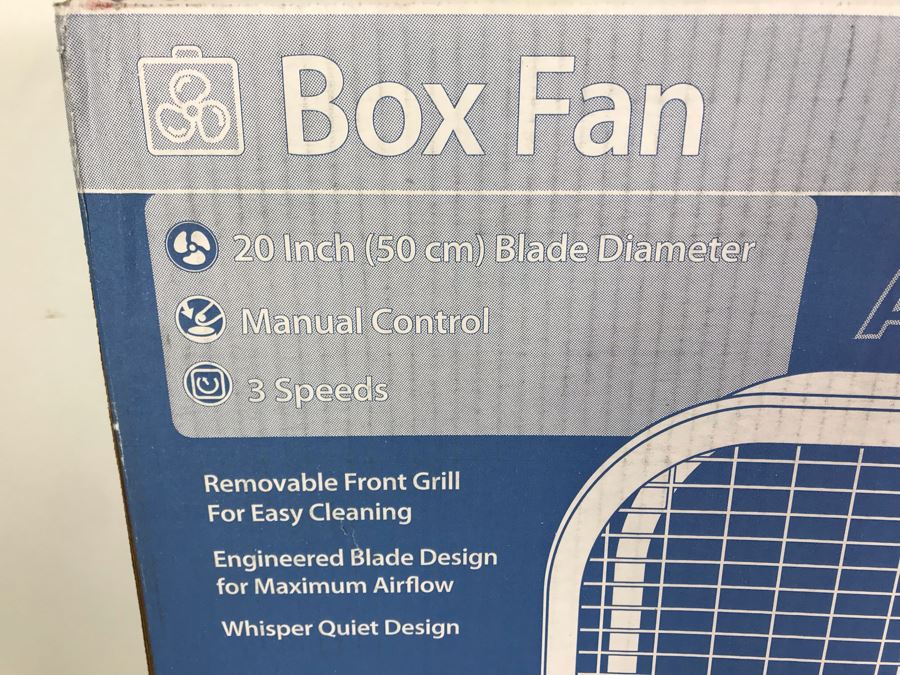 New Holmes 20in Box Fan [Photo 2]