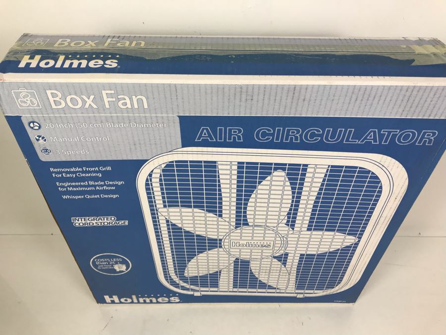 New Holmes 20in Box Fan [Photo 3]