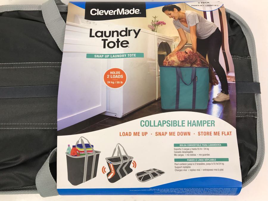 New Snap Up Laundry Tote Hamper [Photo 2]