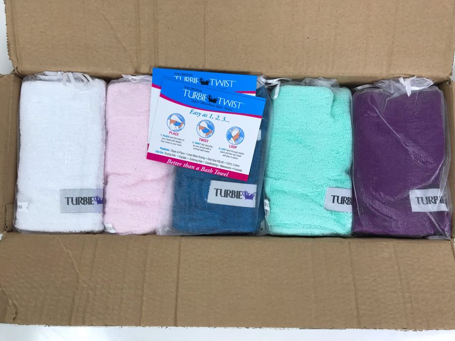 New Five Pack Of Turbie Twists