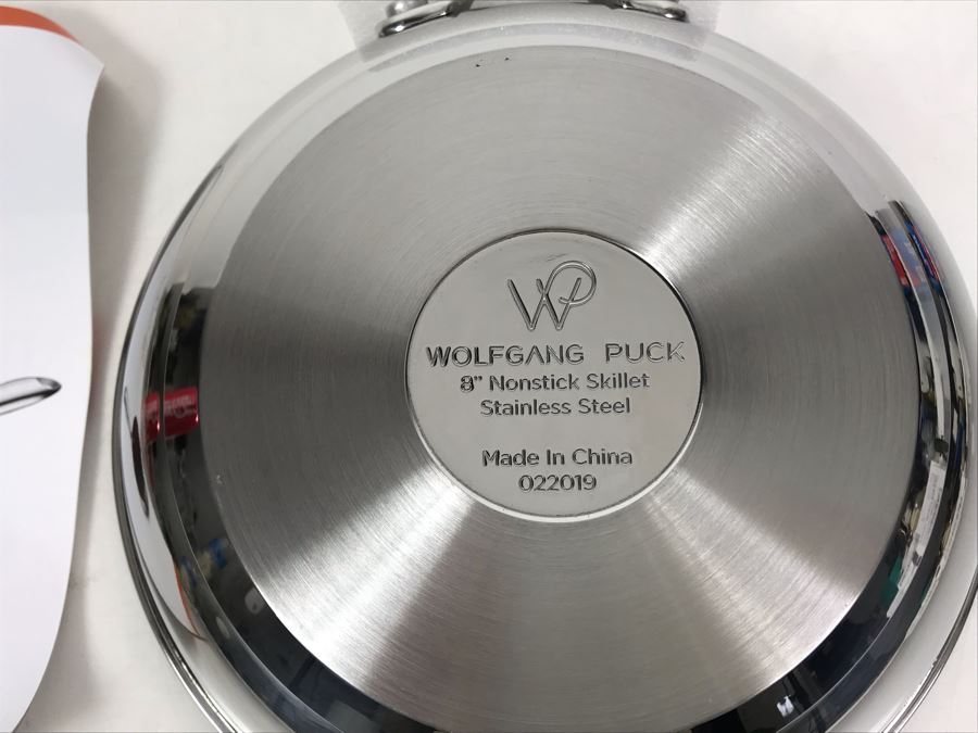 New Wolfgang Puck Plasma Elite Stainless Steel Nonstick 8' Skillet [Photo 4]