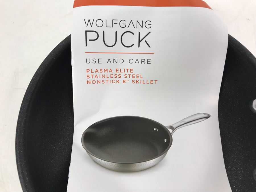 New Wolfgang Puck Plasma Elite Stainless Steel Nonstick 8' Skillet [Photo 2]