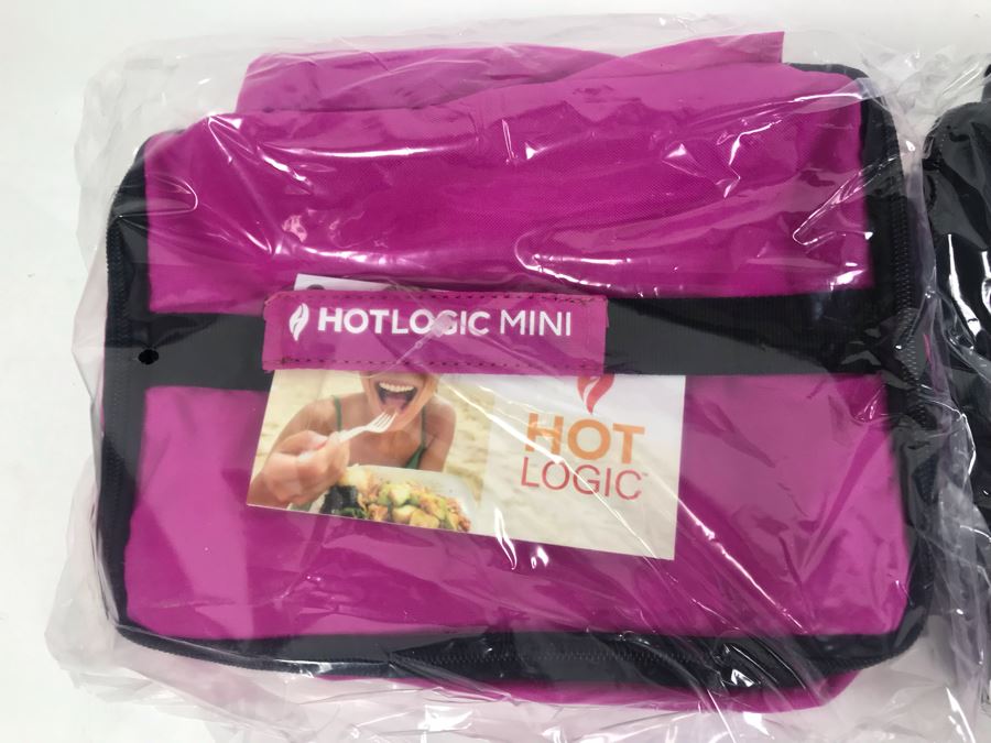 New Pair Of Pink Hotlogic Mini Personal Ovens And New Pair Of Black Hotlogic Mini Personal Ovens [Photo 2]