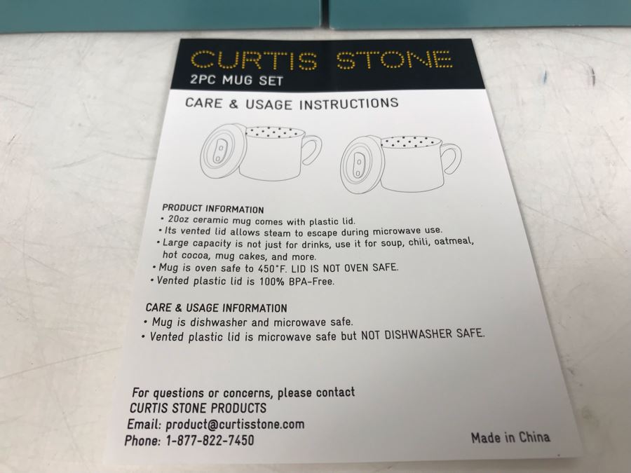 New Pair Of Curtis Stone Mug Set [Photo 3]
