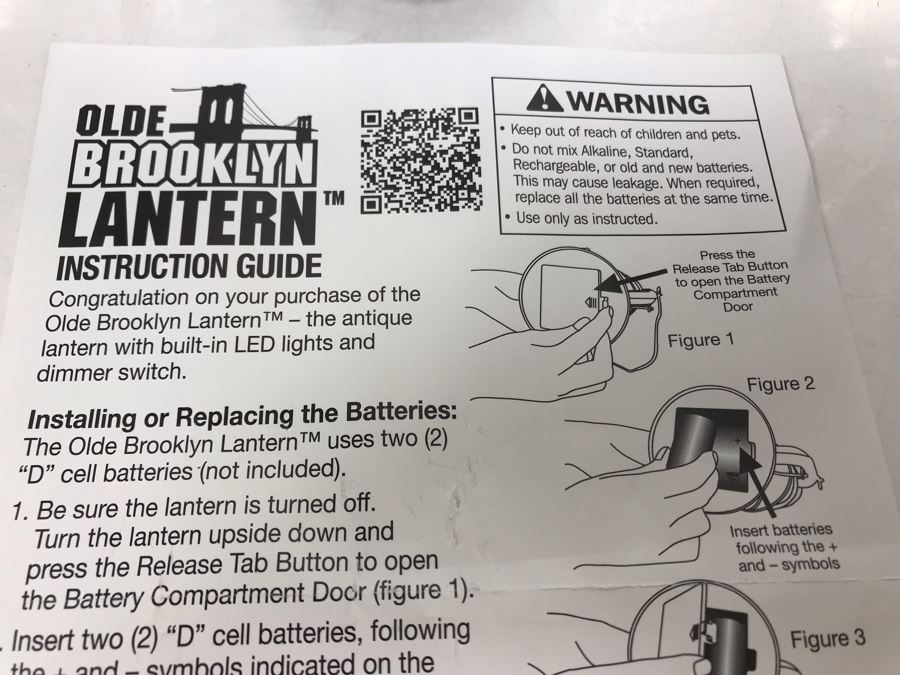 Olde Brooklyn Battery Powered Lanterns [Photo 4]