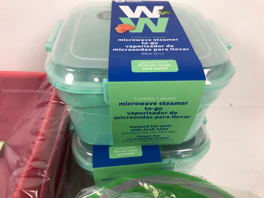New WW Kitchen Healthy Microwave Steamers, New Collapse It Containers, New Mad Hungry Collanders, New Dish Drainers And New Quick Chop [Photo 2]