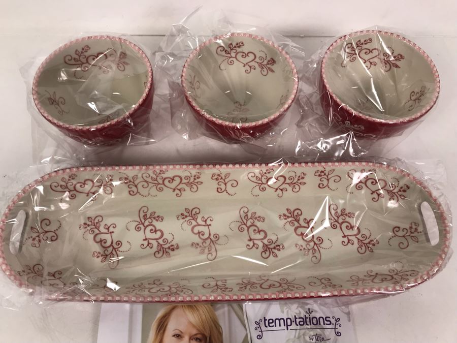 New Temptations By Tara Tesher - Three Cups With Tray [Photo 3]