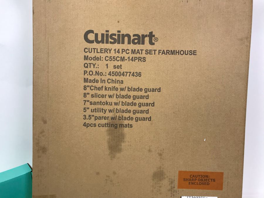 New Cuisinart Cutlery 14 Piece Mat Set Farmhouse Model C55CM-14PRS [Photo 4]