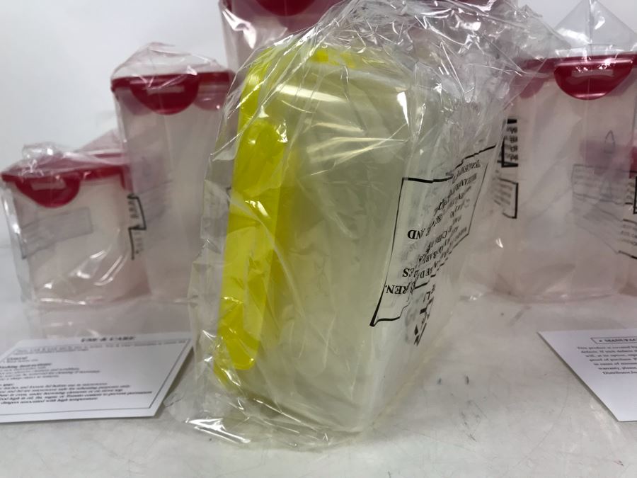 Collection Of Lock & Lock Containers (Yellow Lids Are Nested Containers) [Photo 4]