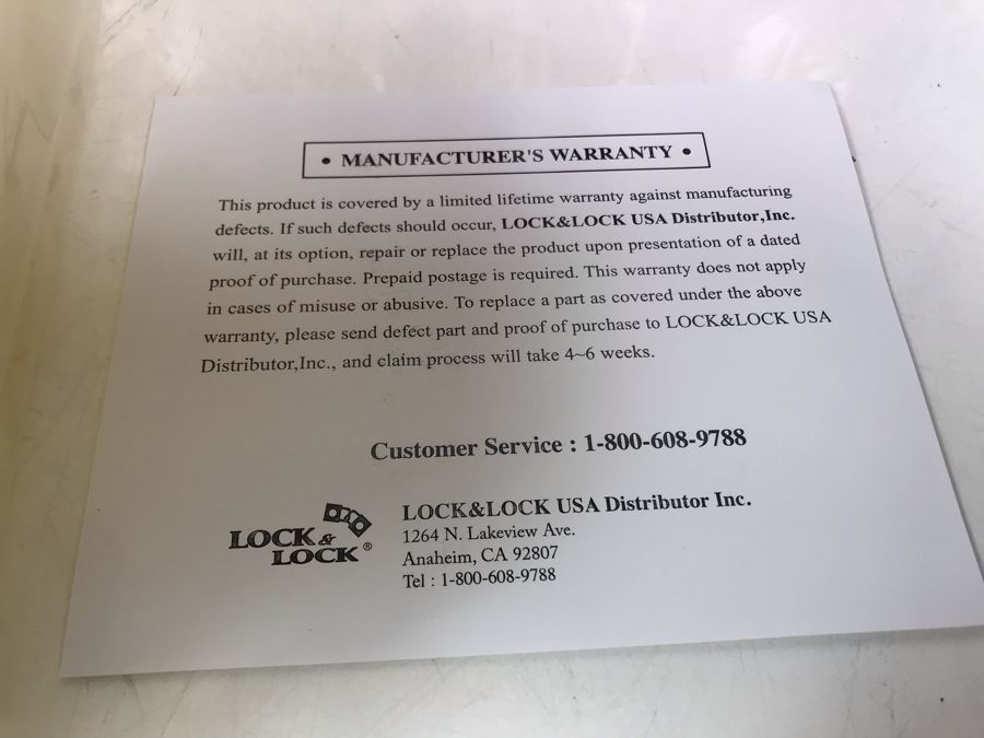 Collection Of Lock & Lock Containers (Yellow Lids Are Nested Containers) [Photo 6]