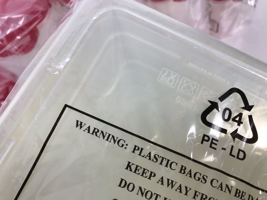 Collection Of Lock & Lock Containers (Yellow Lids Are Nested Containers) [Photo 7]