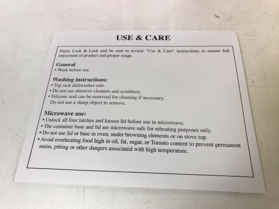 Collection Of Lock & Lock Containers (Yellow Lids Are Nested Containers) [Photo 5]