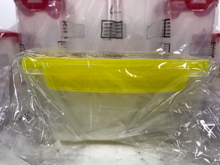 Collection Of Lock & Lock Containers (Yellow Lids Are Nested Containers) [Photo 3]