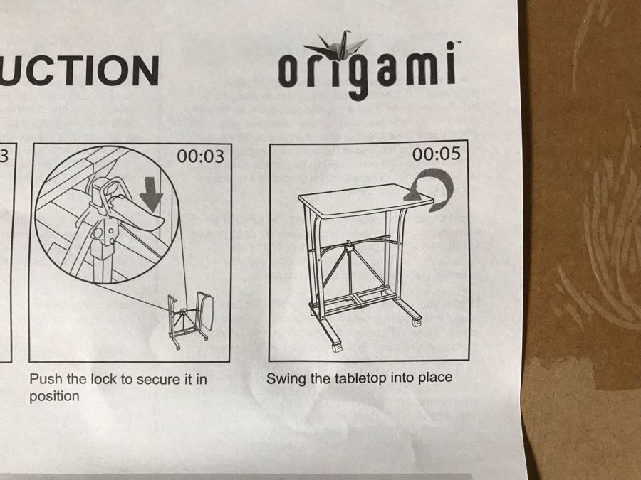New Origami Trolley Table RDP-01-VBW [Photo 6]
