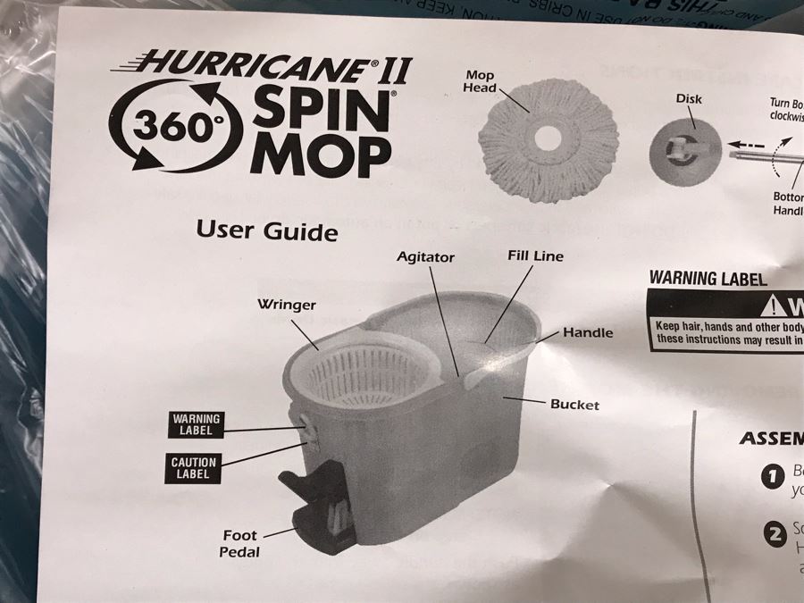 New Hurricane II 306 Spin Mop [Photo 3]
