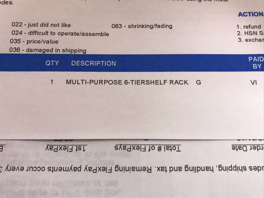 New Origami Multi-Purpose 6-Tier Shelf Rack [Photo 4]