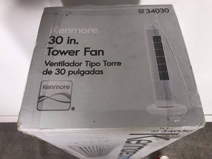 New Kenmore Comfort 30in Tower Fan