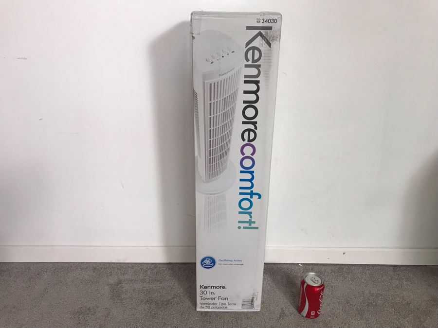 New Kenmore Comfort 30in Tower Fan