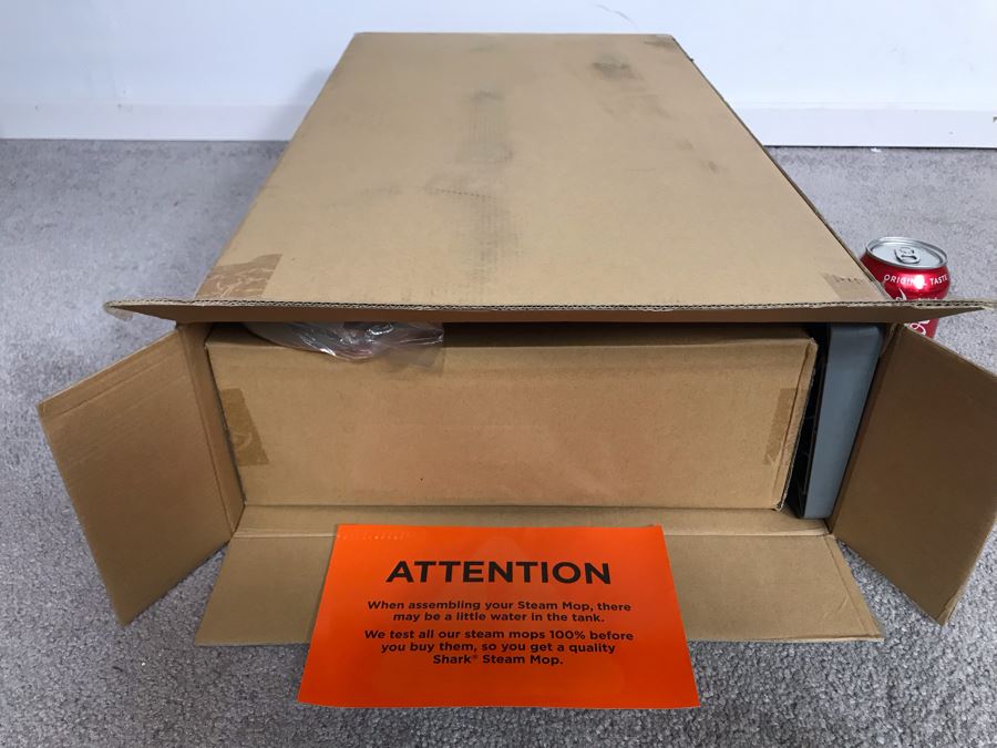 New Shark Lift Away Professional Steam Pocket Mop With Attachments In Fuschia Retails $129 [Photo 2]