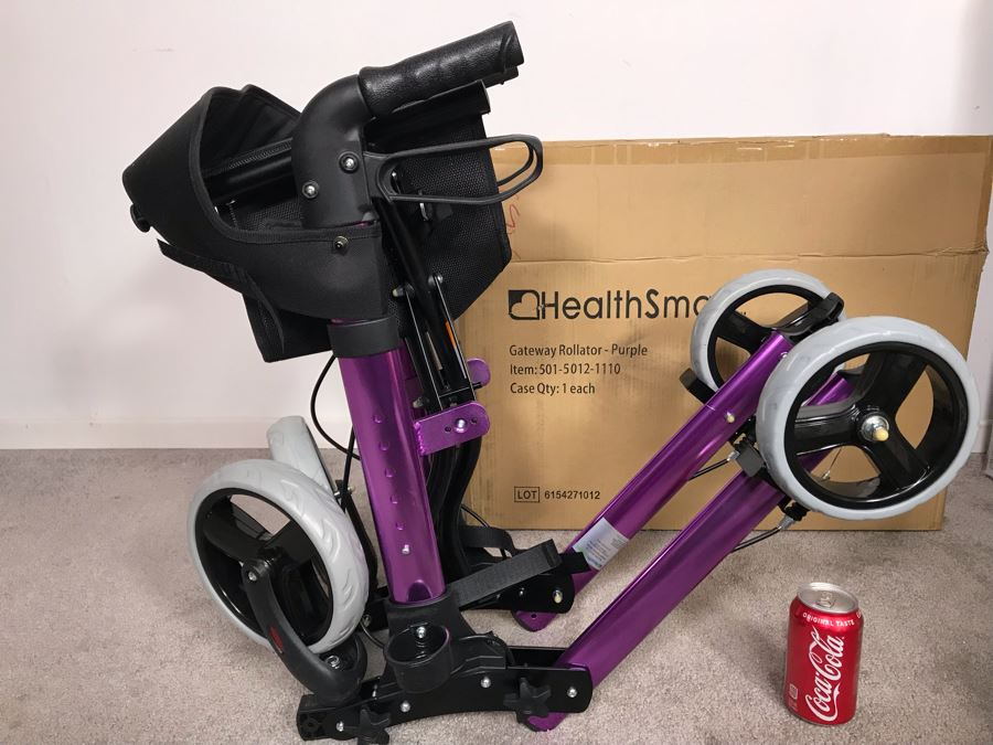 New Gateway Rollator In Purple [Photo 2]