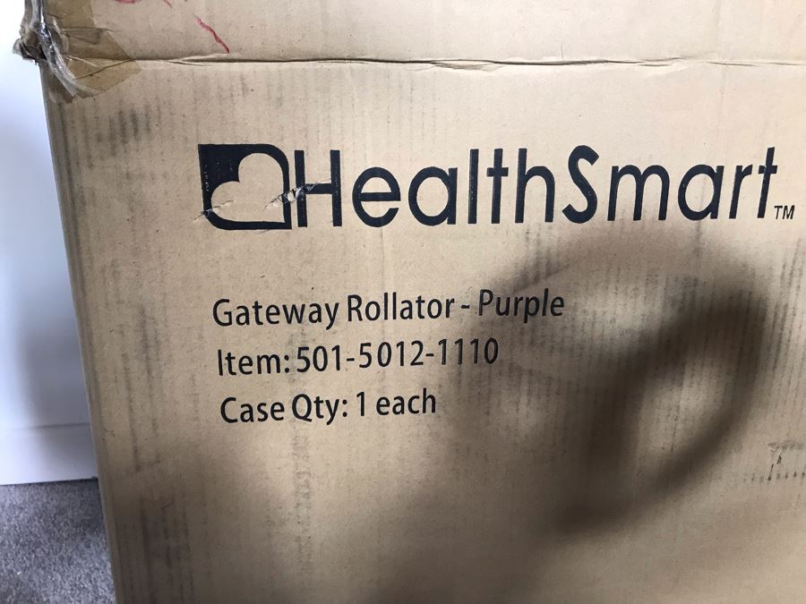 New Gateway Rollator In Purple [Photo 3]