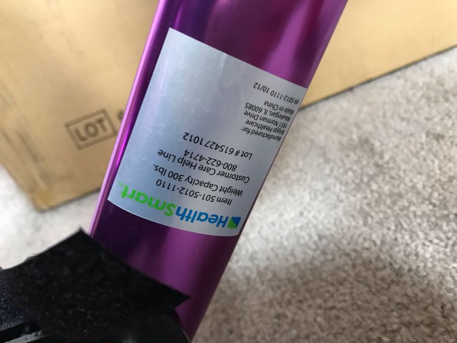 New Gateway Rollator In Purple [Photo 4]