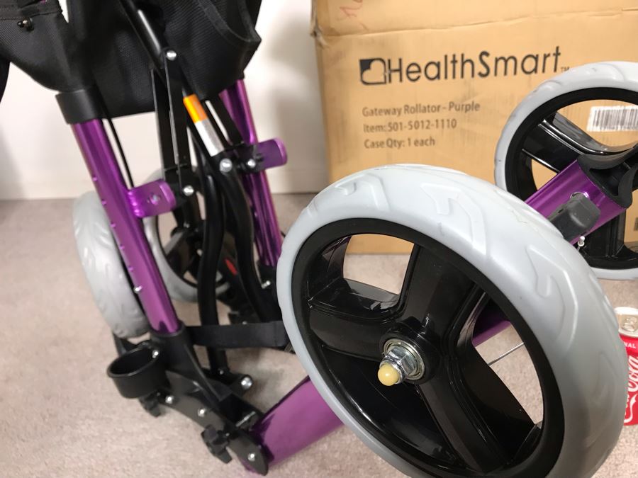 New Gateway Rollator In Purple [Photo 5]