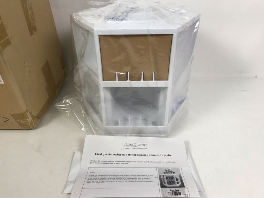 New Lori Greiner Tabletop Spinning Cosmetic Organizer [Photo 2]