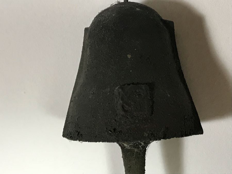 Original Mid-Century Paolo Soleri Italian-American Architect Signed Sculptural Bronze Wind Chime Wind-Bells Windbell 22L [Photo 11]