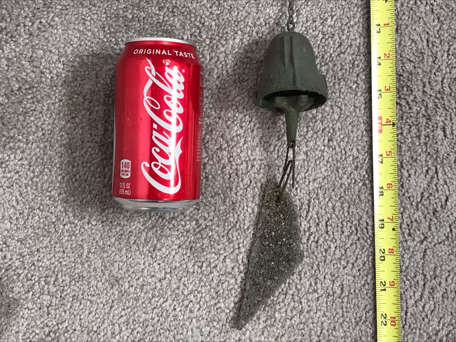 Original Mid-Century Paolo Soleri Italian-American Architect Signed Sculptural Bronze Wind Chime Wind-Bells Windbell 22L [Photo 20]