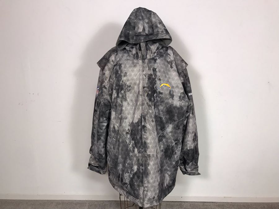 Reebok San Diego Chargers NFL Onfield Jacket Size 2XL [Photo 2]