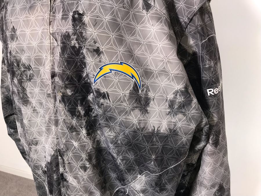 Reebok San Diego Chargers NFL Onfield Jacket Size 2XL [Photo 3]