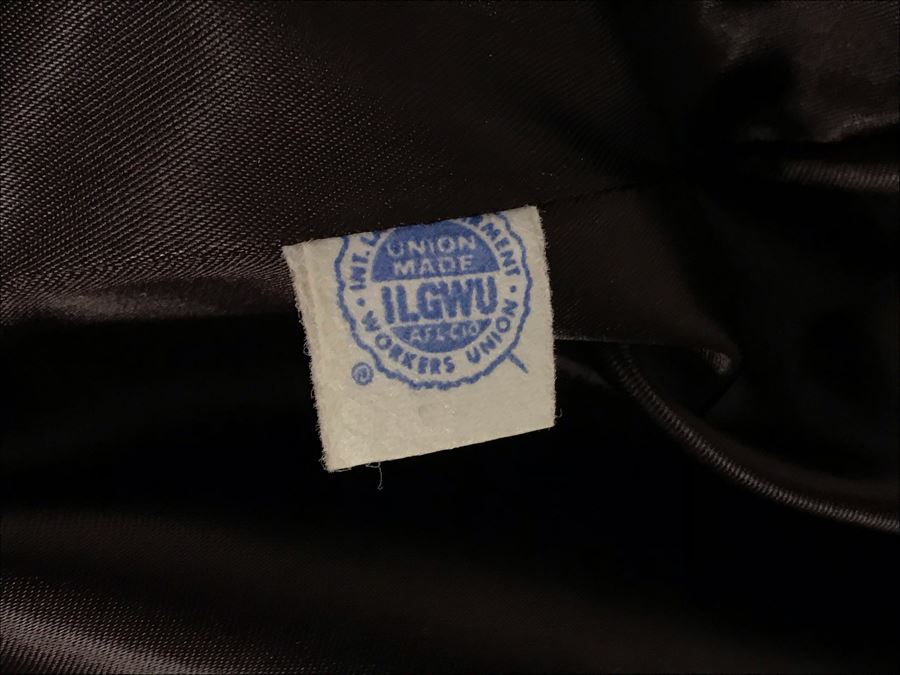 Vintage Mid-Century Stevens Forstmann Fabric Jackie Kennedy Style Jacket - Arm Length 22', Shoulder-Shoulder 16', Length 40' [Photo 10]