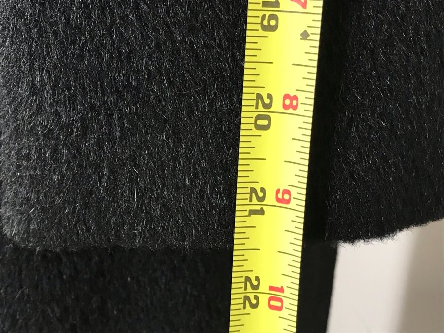 Vintage Mid-Century Stevens Forstmann Fabric Jackie Kennedy Style Jacket - Arm Length 22', Shoulder-Shoulder 16', Length 40' [Photo 12]