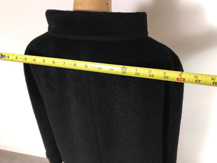 Vintage Mid-Century Stevens Forstmann Fabric Jackie Kennedy Style Jacket - Arm Length 22', Shoulder-Shoulder 16', Length 40' [Photo 15]