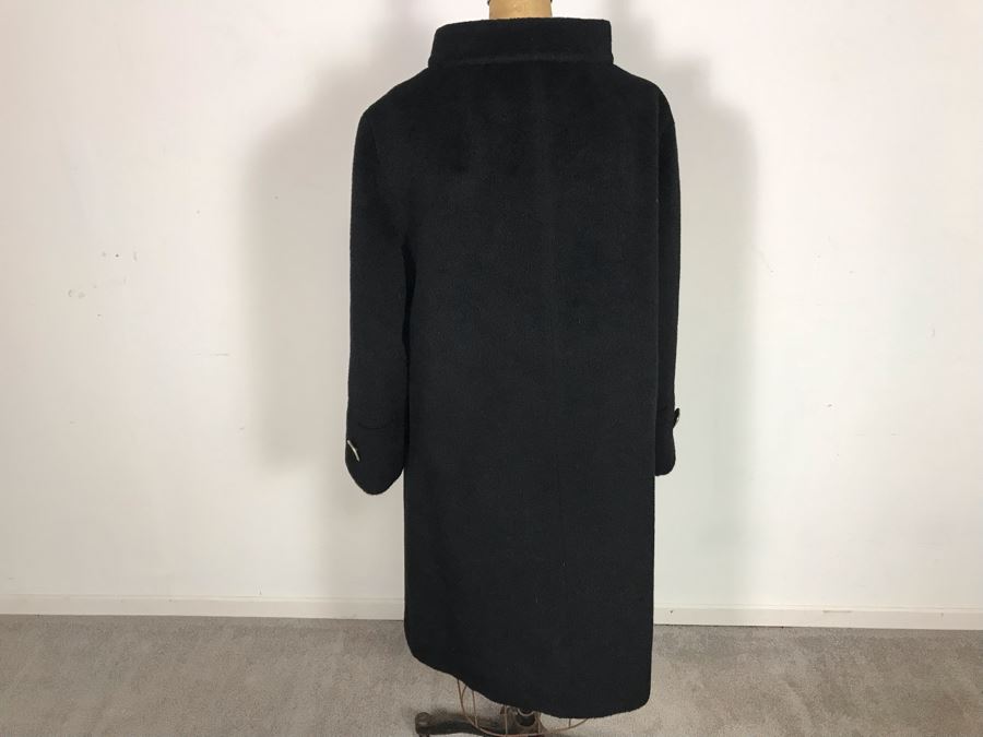 Vintage Mid-Century Stevens Forstmann Fabric Jackie Kennedy Style Jacket - Arm Length 22', Shoulder-Shoulder 16', Length 40' [Photo 5]