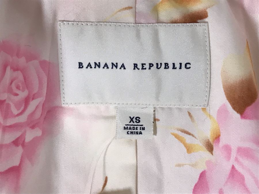 New Banana Republic Pink Jacket Size XS [Photo 8]