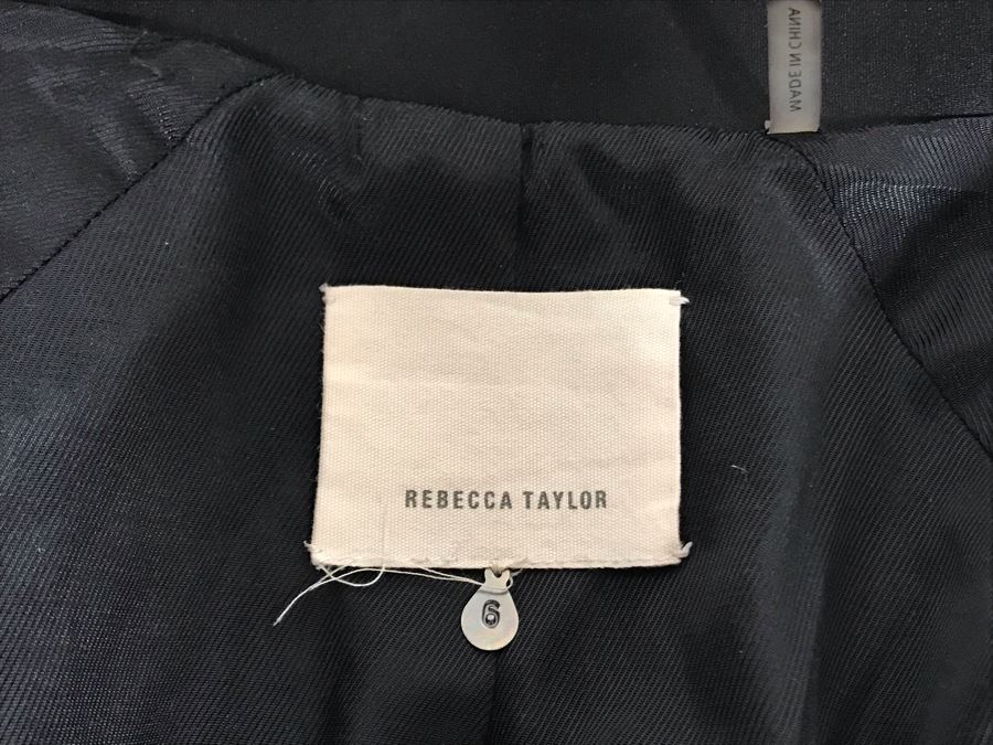 Rebecca Taylor Jacket Size 6 Retails $395 [Photo 8]