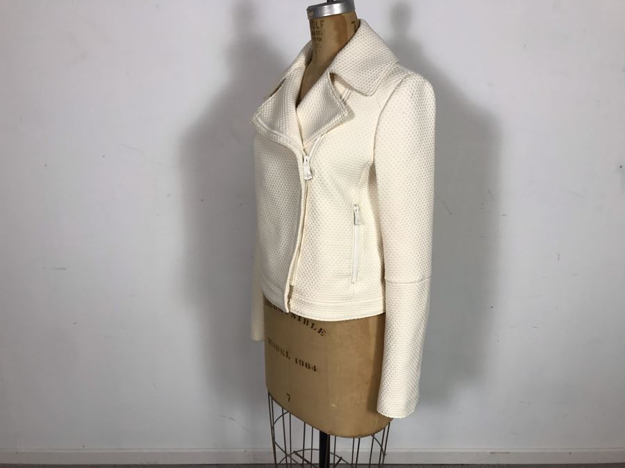 Tory Burch Rafia Jacket Size 2 Retails For $495 [Photo 7]