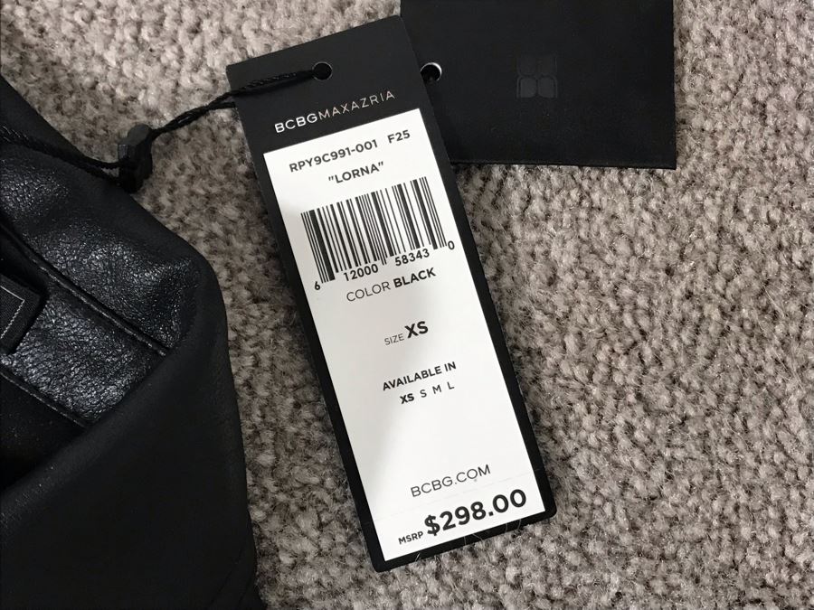 New BCBGMaxazria Sleeveless Jumpsuit Lorna Black Size XS Retails $298 [Photo 6]