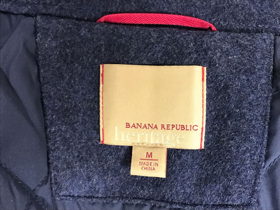Banana Republic Heritage Jacket With Hood Size M [Photo 9]