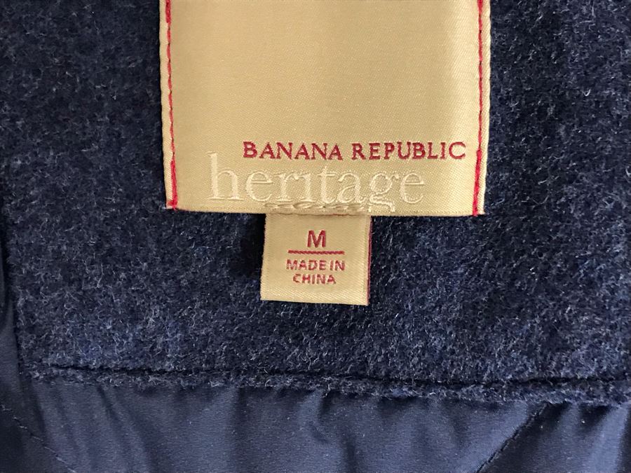Banana Republic Heritage Jacket With Hood Size M [Photo 10]